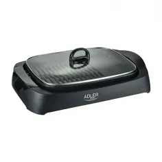 Gratar electric cu capac de sticla AD 6610, Putere 2200 W