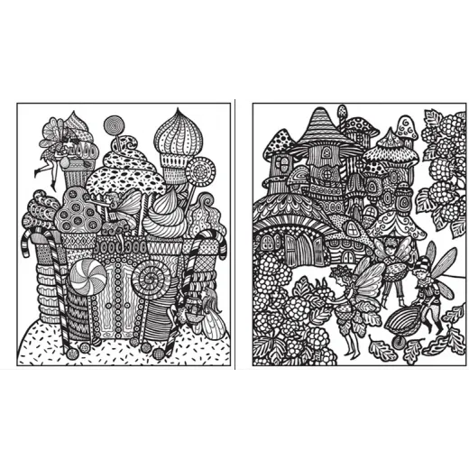 Fairy Palaces Magic Painting Book Usborne - HotPick