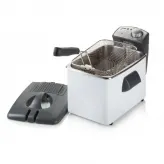 Friteuza profesionala DO519FR, 3200 Wati, 4,5 Litri, Termostat reglabil - HotPick