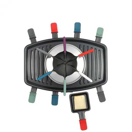 Set raclette si fondue DOC233, 1100W - HotPick