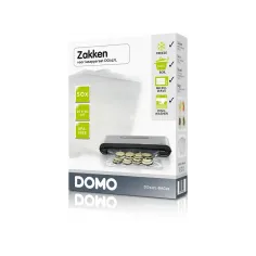 Set 50 pungi pentru vidat Domo DO327L-Bag 28, Dimensiune 28x40 cm