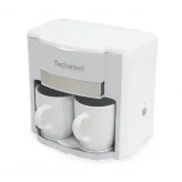 Cafetiera DUO Techwood TCA-202, 0.6L, 2 cani ceramice - HotPick