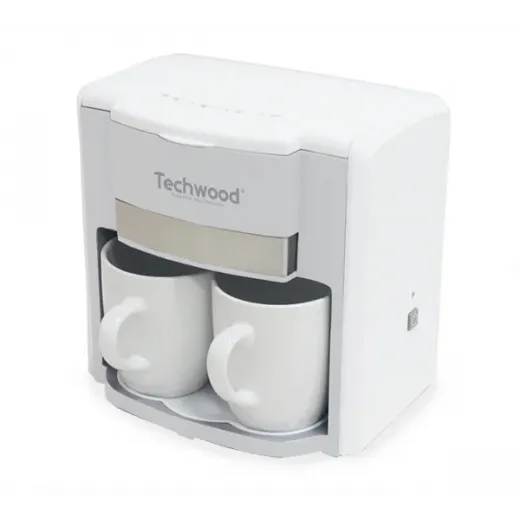 Cafetiera DUO Techwood TCA-202, 0.6L, 2 cani ceramice - HotPick