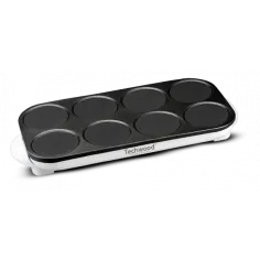 Aparat pentru mini clatite Techwood TCP-800, 8 buc, 1500W