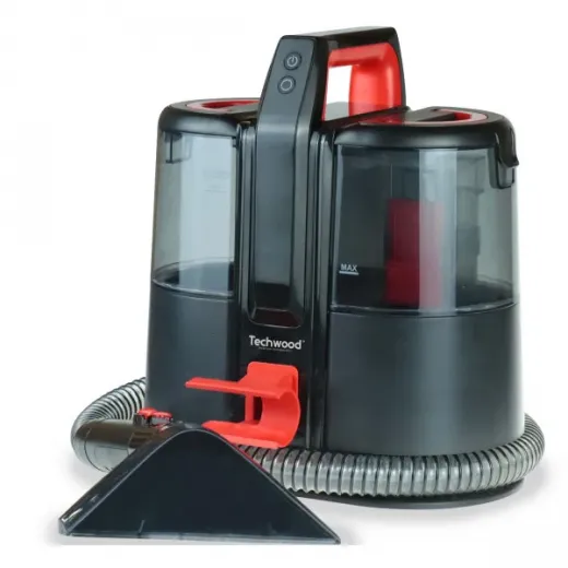 Resigilat!Aspirator cu spalare pentru covoare, canapele, pulverizare Techwood TAN-8005R, 22.2V, 40 minute - HotPick