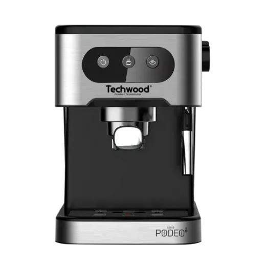 Espressor Techwood TCA-156EXN, 20 bari, 1.5 litri, cafea macinata sau capsule Nespresso