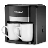 Cafetiera DUO Techwood TCA-206, 0.6L, 2 cani ceramice