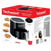 Friteuza cu aer cald Techwood TFR-358SHD, 3.5L, 1200W, 8 programe, 80 - 200 °C - HotPick