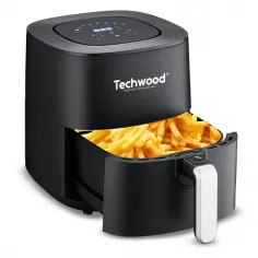 Friteuza cu aer cald Techwood TFR-556SHD, 5.5L, 1700W, 8 programe, 80 - 200 °C