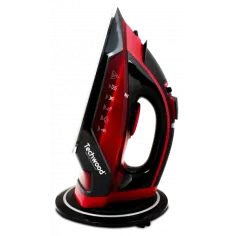 Fier de calcat fara fir Techwood TFS-246, 2000W, autocuratare, antipicurare, talpa ceramica