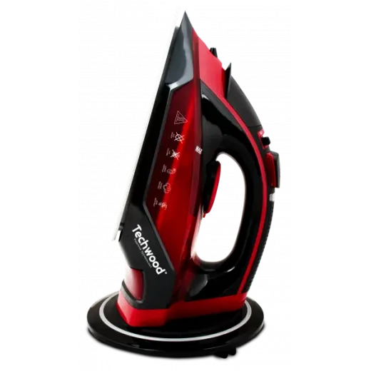 Fier de calcat fara fir Techwood TFS-246, 2000W, autocuratare, antipicurare, talpa ceramica - HotPick