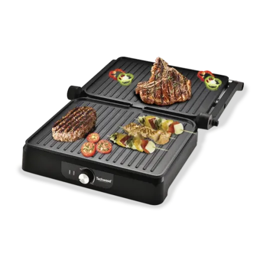 Gratar electric Techwood TGD-2201, 2200W, Inox - HotPick