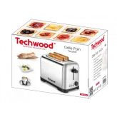 Prajitor de paine Techwood TGPI-2018, inox, 700W