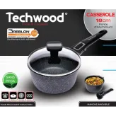 Cratita Techwood TP-18CA, 18cm, maner detasabil, capac sticla, toate sursele de caldura, inclusiv inductie