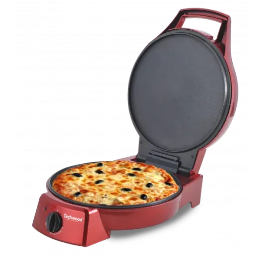 Aparat pentru preparat pizza Techwood TPZ-1805, 1800W, diametru 30cm - HotPick