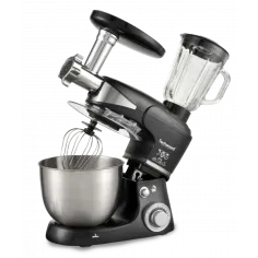Robot de bucatarie 3 in 1 Techwood TRO-5066, 1000W, mixer 5L, blender 1.5L, masina de tocat