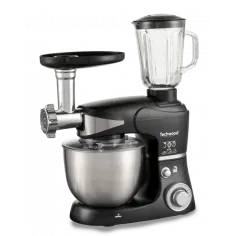 Robot de bucatarie 3 in 1 Techwood TRO-5066, 1000W, mixer 5L, blender 1.5L, masina de tocat