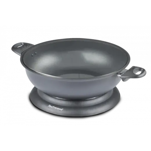 Wok electric Techwood TWF-306, 3.6L, 1400W, bol detasabil Ø32x8 - HotPick