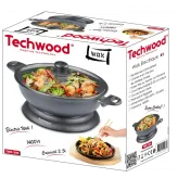 Wok electric Techwood TWF-306, 3.6L, 1400W, bol detasabil Ø32x8 - HotPick