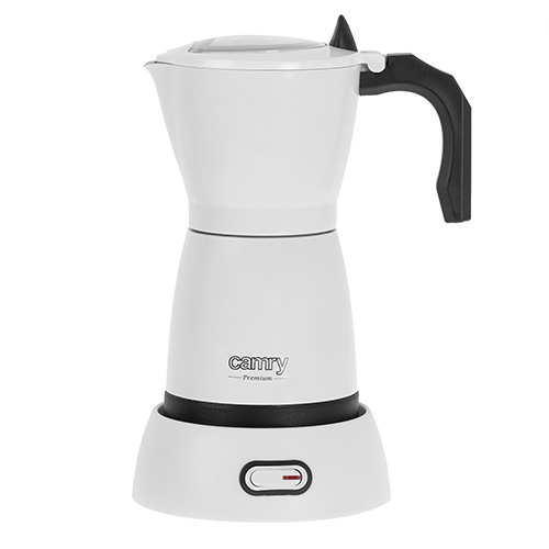 Cafetiera electrica pentru moka Camry CR 4415W, Capacitate 300 ml