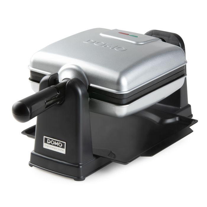 Aparat pentru gaufre (waffle) belgiene Domo DO9272W, rotativ, 1400W, tava de colectare