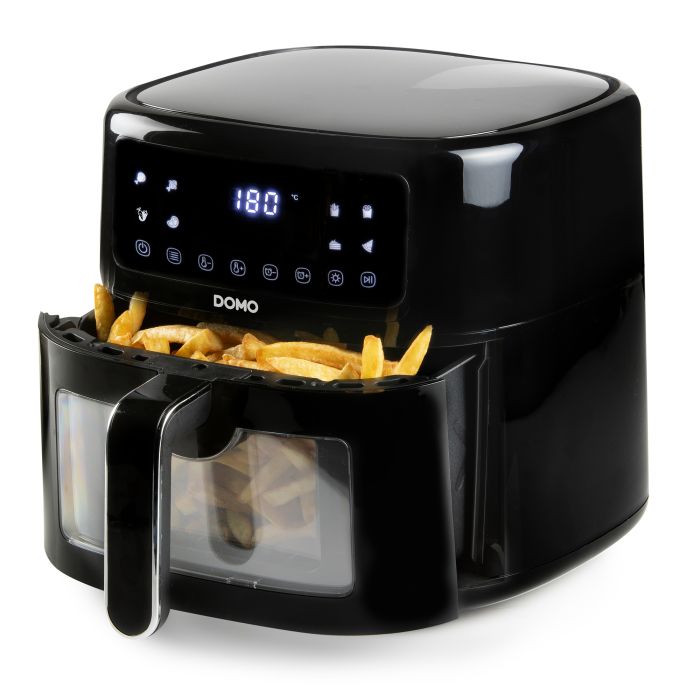 Friteuza cu aer cald Domo DO1134FR 1500W 6L (1.5kg) fereasta
