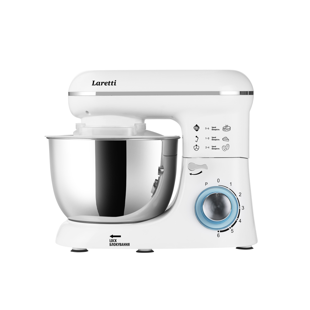 Mixer planetar Laretti LR-MX8333 4.5L 1300W 6 viteze
