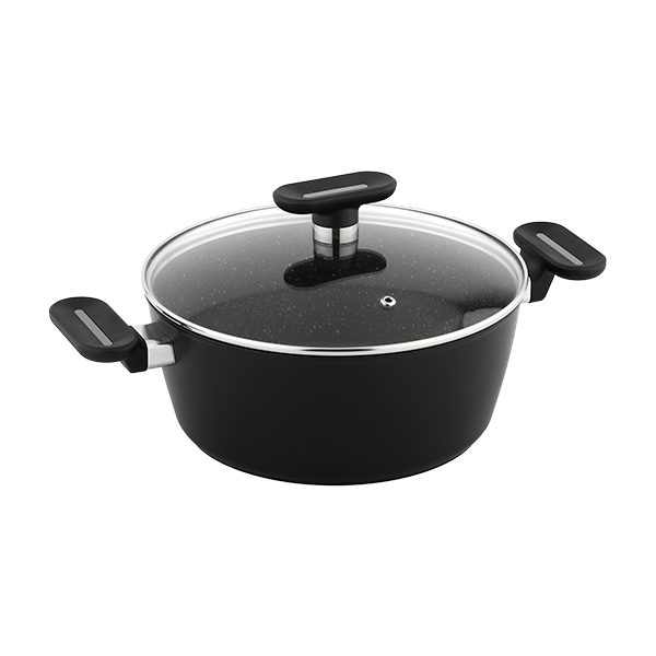 Oala Techwood TAF-20FT 20cm aluminiu forjat PFOA free marmorata compatibilitate universala