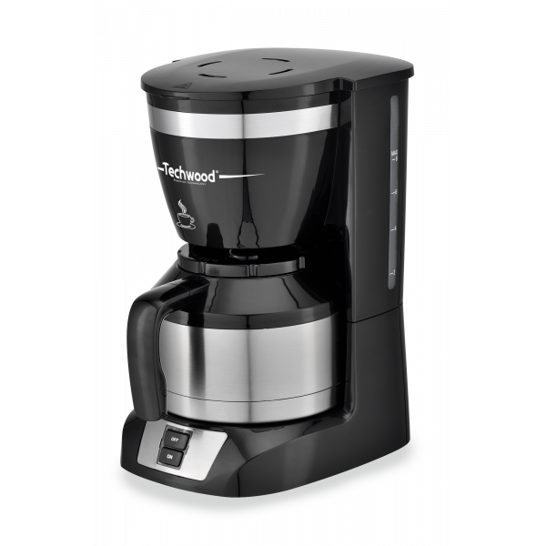 Cafetiera Techwood TCA-1086i, cana termos, 1L