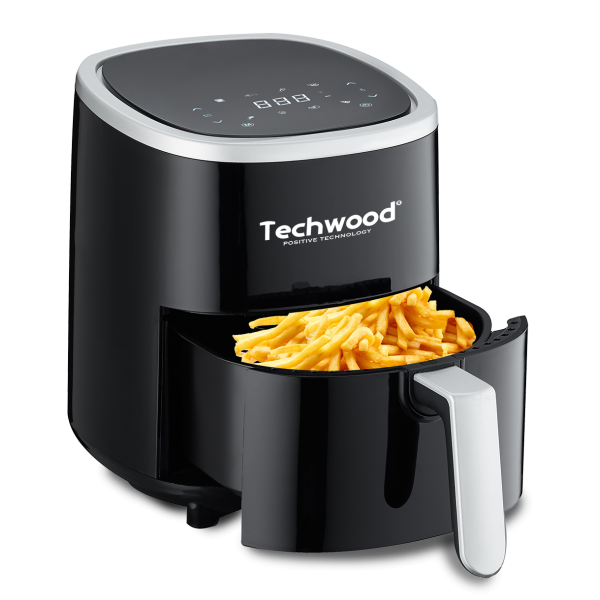 Friteuza cu aer cald Techwood TFR-358SHD 3.5L 1200W 8 programe 80 - 200 °C