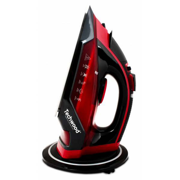 Fier de calcat fara fir Techwood TFS-246, 2000W, autocuratare, antipicurare, talpa ceramica