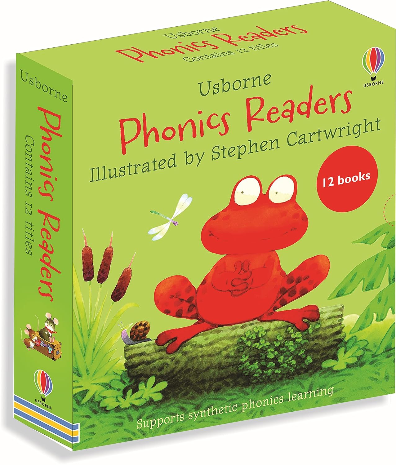 Usborne Phonics Readers Set - Set 12 carticele de povesti in limba engleza