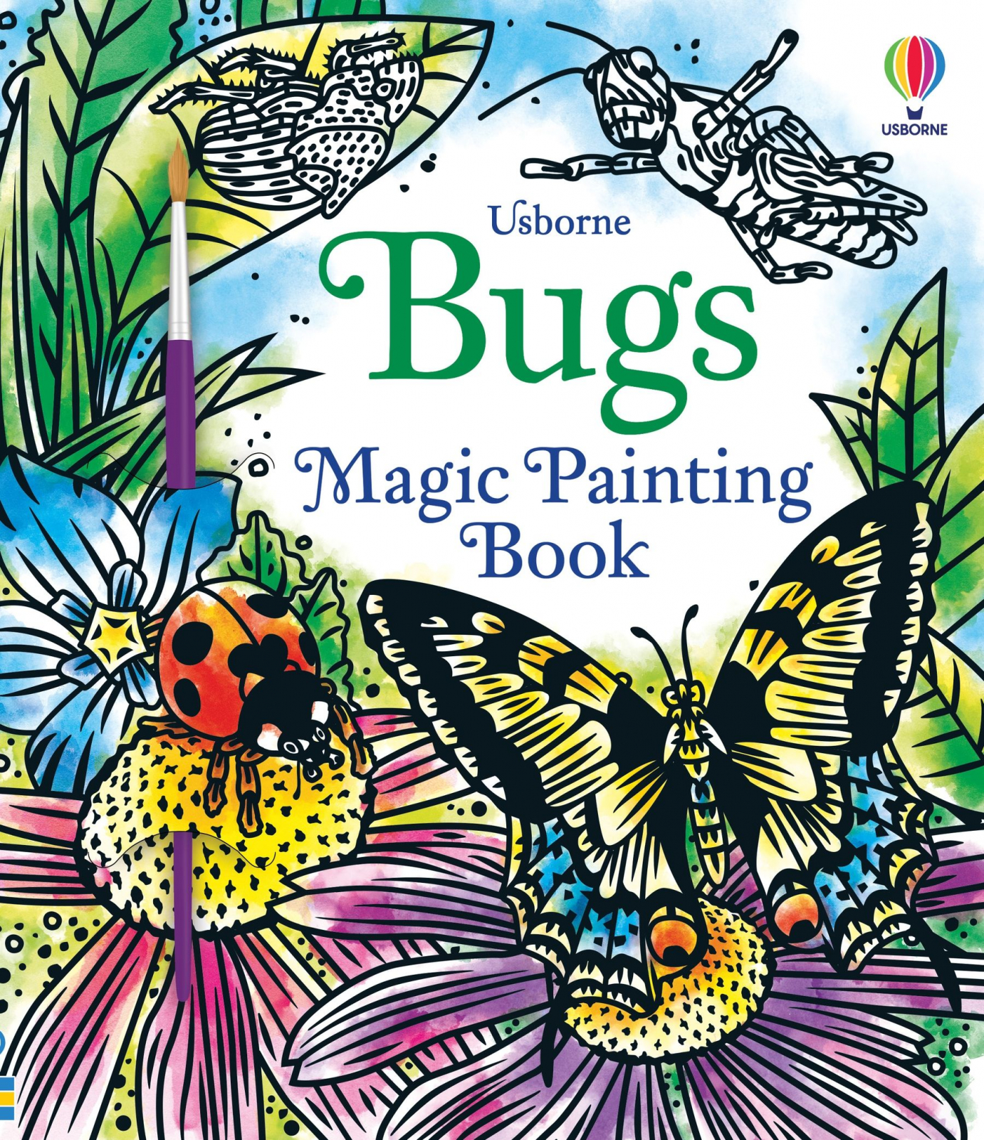 Bugs Magic Painting Book Usborne