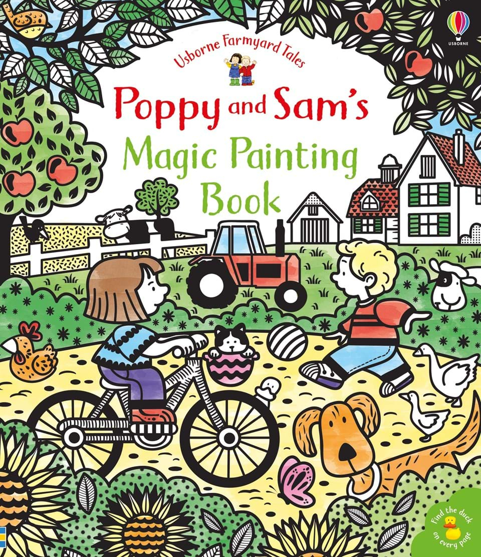 Poppy and Sam's Magic Painting Book Usborne